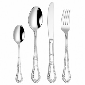 Premium Quality Stainless Steel Dinnerware Set Modern Cutlery Flatware