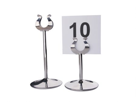 Edelmann Stainless Steel Menu Stand and Tabletop Accessories