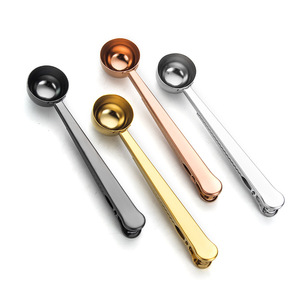 Stainless Steel Coffee Scoop Clip