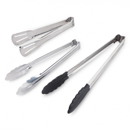 Edelmann Heavy Duty Stainless Steel Grip Tongs