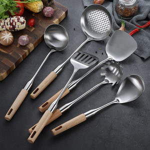 Commercial Kitchen Stainless Steel Cooking Utensils Set
