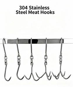 Industrial Heavy Duty Meat Hooks