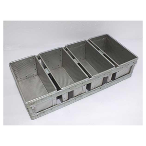 Alu Steel 4 in 1 400g Fabricated Bread Pan Set