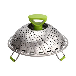 Foldable Stainless Steel Steamer Basket