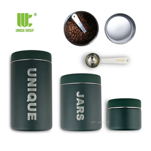 36oz 70oz Stainless Steel Bulk Storage Container for Supplement & Coffee Packaging