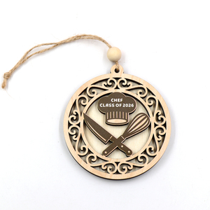 Personalized Executive Chef Career Milestone Ornament