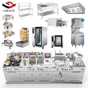 GRACE Stainless Steel Commercial Kitchen Equipment Set