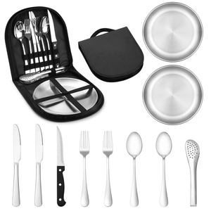 Stainless Steel Portable Picnic Utensils Set